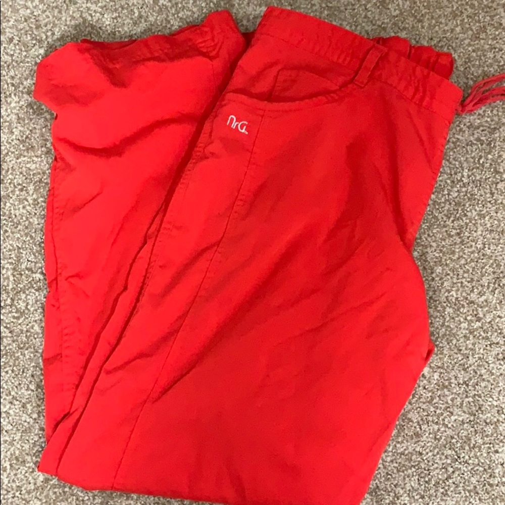 Barco NrG orange papaya scrub pants size xl
